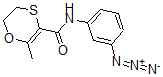 CAS#: 77386-61-9， N-(3-Azidophenyl)-2-Methyl-5,6-Dihydro-1,4-Oxathiine-3-Carboxamide