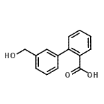 CAS#: 773872-83-6， 3'-(Hydroxymethyl)-2-biphenylcarboxylic acid
