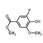 CAS#: 773874-64-9， Methyl 3-fluoro-4-hydroxy-5-methoxybenzoate