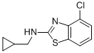 CAS#: 77414-62-1， 4-Chloro-N-(Cyclopropylmethyl)Benzo[d]Thiazol-2-Amine