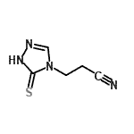 CAS#: 774140-20-4， 3-(5-Thioxo-1,5-dihydro-4H-1,2,4-triazol-4-yl)propanenitrile