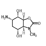 CAS#: 774146-59-7， (3aS,4R,6S,7S,7aS)-6-Amino-4,7-dihydroxy-3-methylhexahydro-1,3-benzoxazol-2(3H)-one