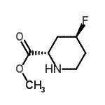 CAS#: 774175-15-4， Methyl (2S,4S)-4-fluoro-2-piperidinecarboxylate