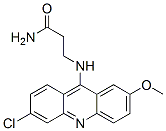 CAS#: 77420-90-7， 3-[(6-Chloro-2-Methoxyacridin-9-Yl)Amino]Propanamide
