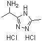 CAS#: 774213-86-4， 3-(alpha-Aminoethyl)-5-Methyl-4H-1,2,4-Triazoledihydrochloride