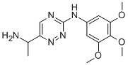 CAS#: 774460-88-7， 6-((1S)-1-Aminoethyl)-N-(3,4,5-Trimethoxyphenyl)-1,2,4-Triazin-3-Amine