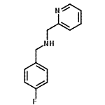 CAS#: 774556-83-1， 1-(4-Fluorophenyl)-N-(2-pyridinylmethyl)methanamine