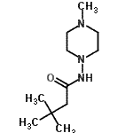 CAS#: 774575-26-7， 3,3-Dimethyl-N-(4-methyl-1-piperazinyl)butanamide