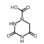 CAS 登录号：775229-16-8， 3,5-二氧代-1,2,4-三嗪烷-1-羧酸
