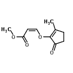 CAS#: 775353-48-5， Methyl (2Z)-3-[(2-methyl-5-oxo-1-cyclopenten-1-yl)oxy]acrylate