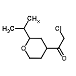 CAS#: 77554-96-2， 2-Chloro-1-(2-isopropyltetrahydro-2H-pyran-4-yl)ethanone