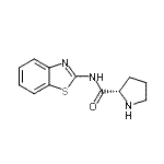 CAS#: 775562-81-7， N-1,3-Benzothiazol-2-yl-L-prolinamide