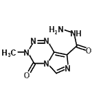 CAS#: 775573-28-9， 3-Methyl-4-oxo-3,4-dihydroimidazo[5,1-d][1,2,3,5]tetrazine-8-carbohydrazide