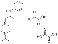 CAS 登录号：77562-86-8， 草酸, 1-(4-苯基-2-丙-2-基哌嗪-1-基)丙-2-胺