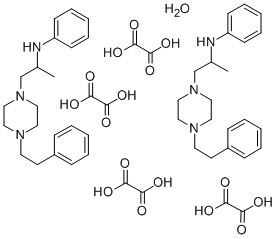 CAS#: 77562-92-6， Oxalic Acid, N-[1-(4-Phenethylpiperazin-1-Yl)Propan-2-Yl]Aniline
