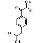 CAS#: 77565-38-9， 2-Bromo-1-(4-isobutylphenyl)-1-propanone