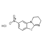 CAS#: 77595-20-1， 7-Nitro-3,4-dihydro-2H-pyrimido[2,1-b][1,3]benzothiazole hydrochloride (1:1)