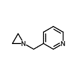 CAS#: 77615-91-9， 3-(1-Aziridinylmethyl)pyridine