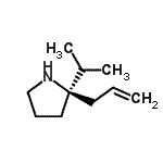 CAS#: 776263-63-9， (2R)-2-Allyl-2-isopropylpyrrolidine