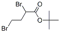 structure of CAS# 77629-96-0, Tert-Butyl 2,4-Dibromobutyrate;Butanoic Acid, 2,4-Dibromo-, 1,1-Dimethylethyl Ester;TERT-BUTYL 2,4-DIBROMOBUTANOATE;TERT-BUTYL 2,4-DIBROMOBUTYRATE