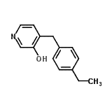 CAS#: 776317-35-2， 4-(4-Ethylbenzyl)-3-pyridinol