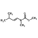 CAS#: 776325-54-3， Methyl methyl[(1E)-3-methyl-1-buten-1-yl]carbamate
