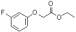 structure of CAS# 777-70-8, Ethyl (3-fluorophenoxy)acetate;(3-Fluorophenoxy)-acetic acid ethyl ester;(3-FLUOROPHENOXY)ACETICACIDETHYLESTER;Ethyl 2-(3-Fluorophenoxy)acetate