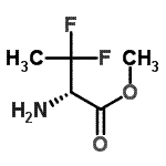 CAS#: 777034-61-4， Methyl (2S)-2-amino-3,3-difluorobutanoate