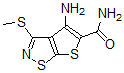 CAS#: 77729-69-2， 4-Amino-3-Methylsulfanylthieno[4,5-d][1,2]Thiazole-5-Carboxamide