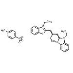 CAS#: 77737-19-0， 3-Ethyl-2-{2-[(3-ethyl-1,3-benzothiazol-2(3H)-ylidene)methyl]-1-buten-1-yl}-1,3-benzothiazol-3-ium 4-methylbenzenesulfonate