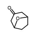structure of CAS# 77745-32-5, 8-Oxabicyclo[3.2.1]octan-3-one;8-Oxabicyclo[3.2.1]octane-3-one