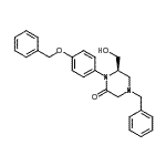 CAS#: 777934-42-6， (6R)-4-Benzyl-1-[4-(benzyloxy)phenyl]-6-(hydroxymethyl)-2-piperazinone