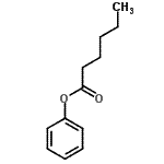 结构式 CAS# 7780-16-7, 苯基己酸酯