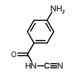 CAS#: 77834-48-1， 4-Amino-N-cyanobenzamide