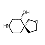 CAS#: 778567-44-5， (5R,6R)-2-Oxa-8-azaspiro[4.5]decan-6-ol
