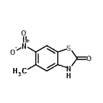 CAS#: 77859-58-6， 5-Methyl-6-nitro-1,3-benzothiazol-2(3H)-one