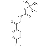 CAS#: 778617-65-5， 2-Methyl-2-propanyl [2-(4-methylphenyl)-2-oxoethyl]carbamate