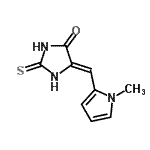 CAS#: 778620-94-3， (5Z)-5-[(1-Methyl-1H-pyrrol-2-yl)methylene]-2-thioxo-4-imidazolidinone