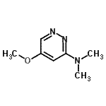 CAS#: 779264-09-4， 5-Methoxy-N,N-dimethyl-3-pyridazinamine