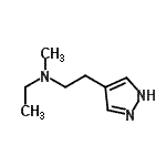 CAS#: 779298-68-9， N-Ethyl-N-methyl-2-(1H-pyrazol-4-yl)ethanamine