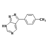 CAS#: 779325-81-4， 3-(4-Methylphenyl)-1H-pyrazolo[3,4-d]pyrimidine