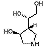 CAS#: 779337-54-1， (1S)-1-[(3R,4S)-4-Hydroxy-3-pyrrolidinyl]-1,2-ethanediol