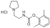CAS#: 77985-32-1， (2,6-Dimethylphenyl) N-(2-Pyrrolidin-1-Ium-1-Ylethyl)Carbamate Chloride