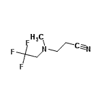 CAS#: 779978-29-9， 3-[Methyl(2,2,2-trifluoroethyl)amino]propanenitrile