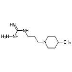 CAS#: 780003-96-5， N-[3-(4-Methyl-1-piperidinyl)propyl]hydrazinecarboximidamide