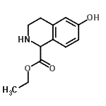 CAS#: 780004-18-4， Ethyl 6-hydroxy-1,2,3,4-tetrahydro-1-isoquinolinecarboxylate