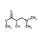 CAS#: 780007-82-1， Methyl (2S)-3-(dimethylamino)-2-hydroxypropanoate