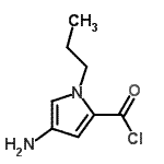 CAS#: 780034-31-3， 4-Amino-1-propyl-1H-pyrrole-2-carbonyl chloride
