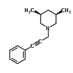 CAS#: 780035-22-5， (3R,5S)-3,5-Dimethyl-1-(3-phenyl-2-propyn-1-yl)piperidine