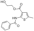 CAS#: 78033-82-6， 2-Hydroxyethyl 2-(Benzoylamino)-5-Methylthiophene-3-Carboxylate